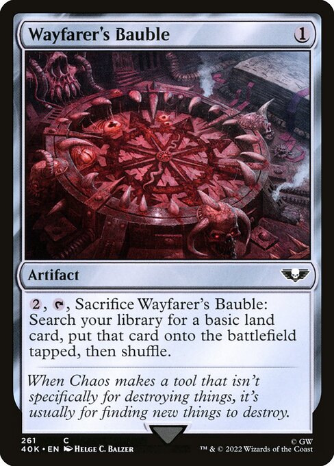 Wayfarer's Bauble - Warhammer 40,000 Commander Common Card