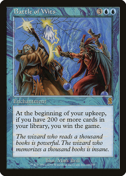 Battle of Wits - Odyssey Rare Card