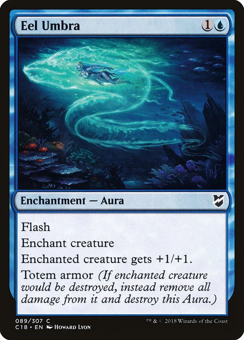 Eel Umbra - Commander 2018 Common Card