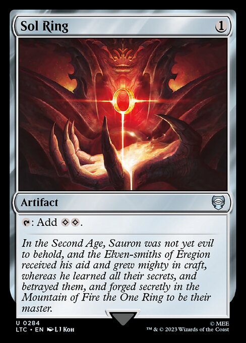 Sol Ring - Tales of Middle-earth Commander Uncommon Card