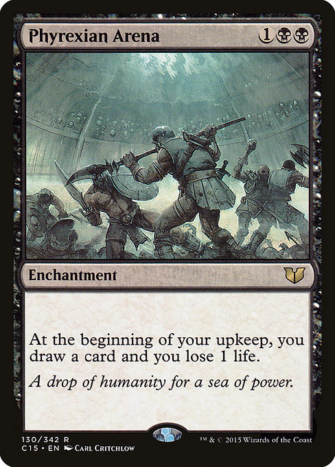 Phyrexian Arena - Commander 2015 Rare Card