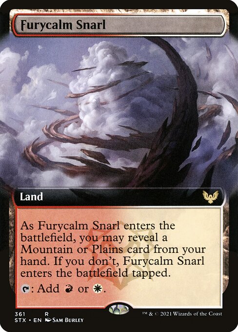 Furycalm Snarl - Strixhaven: School of Mages Rare Card