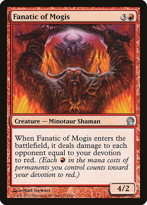 Fanatic of Mogis - Theros Uncommon Card
