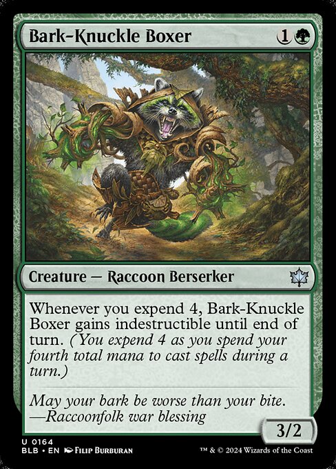 Bark-Knuckle Boxer - Bloomburrow Uncommon Card