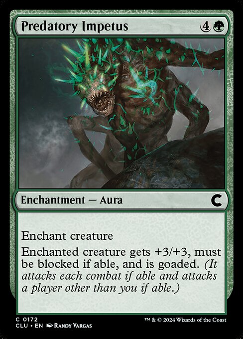 Predatory Impetus - Ravnica: Clue Edition Common Card