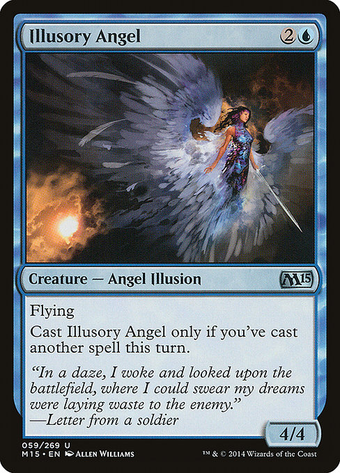 Illusory Angel - Magic 2015 Uncommon Card