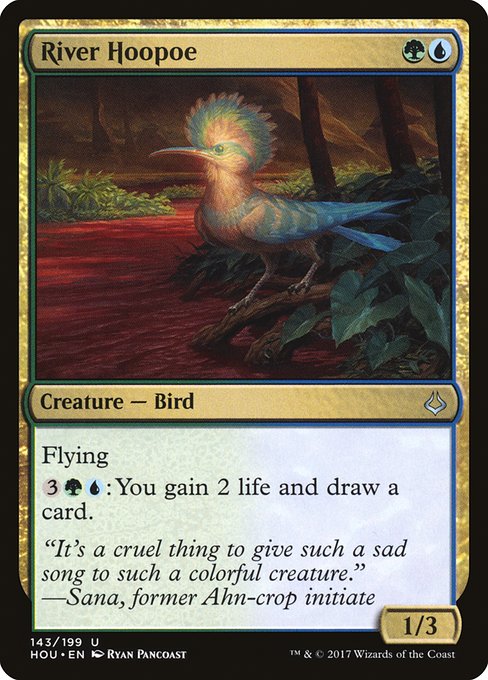 River Hoopoe - Hour of Devastation Uncommon Card