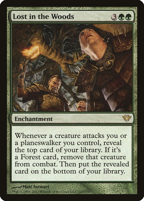 Lost in the Woods - Dark Ascension Rare Card
