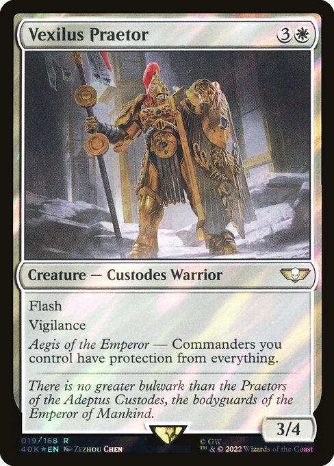 Vexilus Praetor - Warhammer 40,000 Commander Rare Card