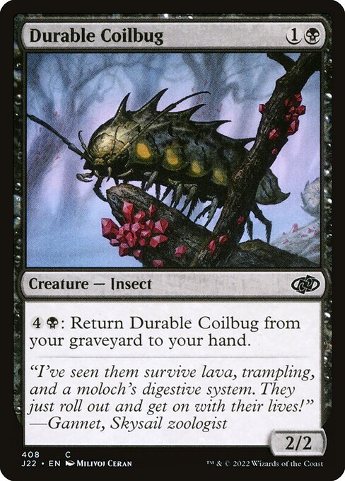 Durable Coilbug - Jumpstart 2022 Common Card