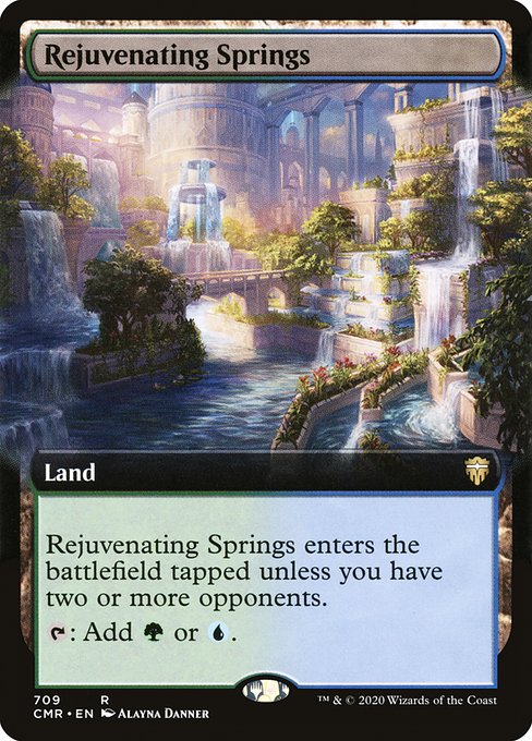 Rejuvenating Springs - Commander Legends Rare Card