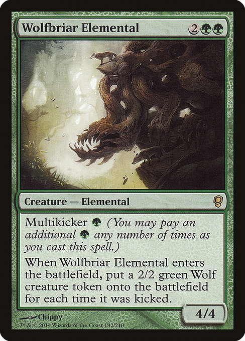 Wolfbriar Elemental - Conspiracy Rare Card