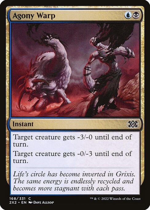 Agony Warp - Double Masters 2022 Common Card