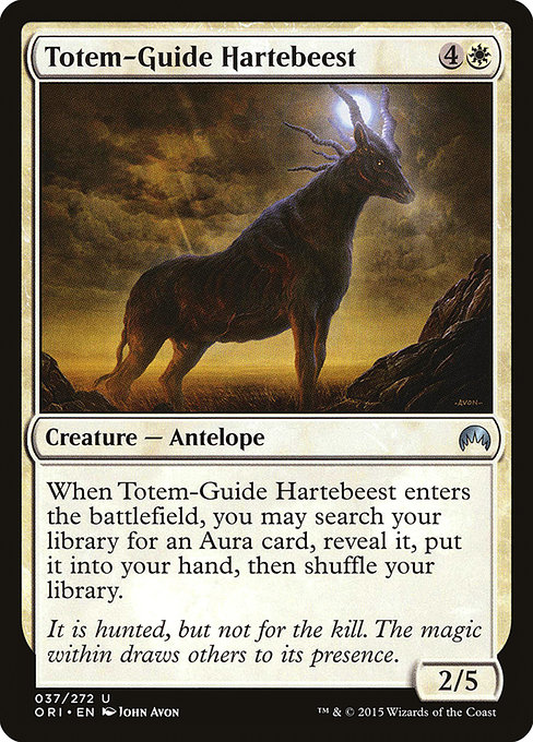 Totem-Guide Hartebeest - Magic Origins Uncommon Card