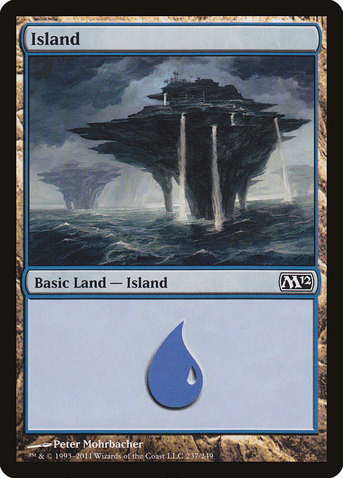 Island - Magic 2012 Common Card