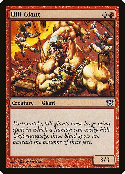 Hill Giant - Ninth Edition Common Card