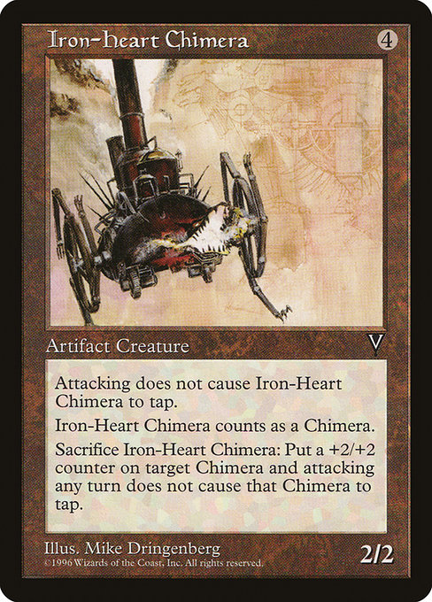 Iron-Heart Chimera - Visions Uncommon Card
