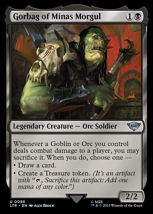 Gorbag of Minas Morgul - The Lord of the Rings: Tales of Middle-earth Uncommon Card