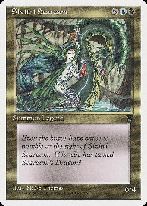 Sivitri Scarzam - Chronicles Uncommon Card