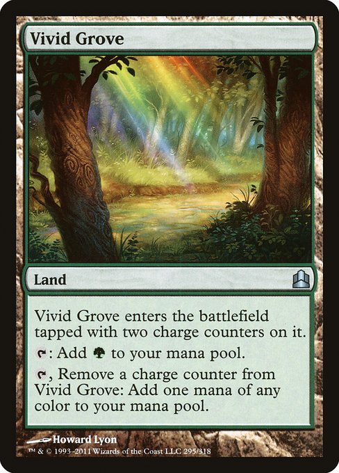 Vivid Grove - Commander 2011 Uncommon Card