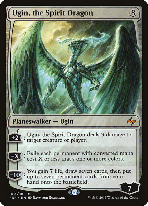 Ugin, the Spirit Dragon - Fate Reforged Mythic Card