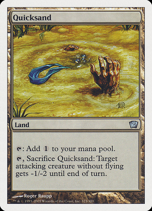 Quicksand - Ninth Edition Uncommon Card