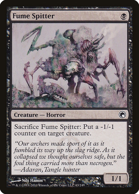 Fume Spitter - Scars of Mirrodin Common Card