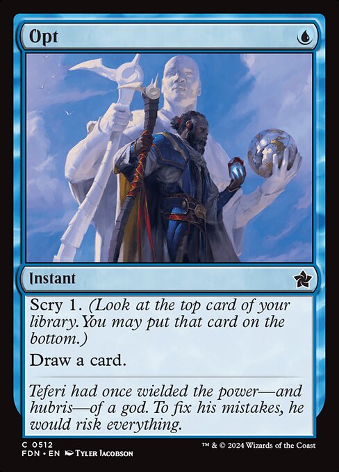 Opt - Foundations Common Card