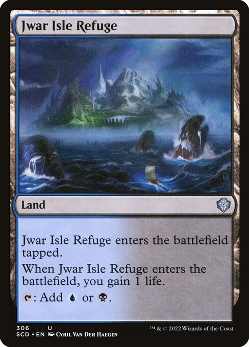 Jwar Isle Refuge - Starter Commander Decks Uncommon Card
