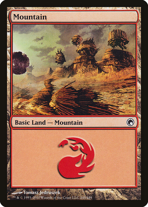 Mountain - Scars of Mirrodin Common Card