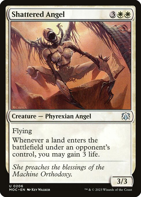 Shattered Angel - March of the Machine Commander Uncommon Card