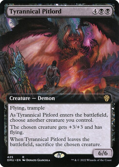 Tyrannical Pitlord - Dominaria United Rare Card