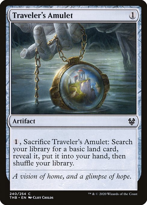 Traveler's Amulet - Theros Beyond Death Common Card