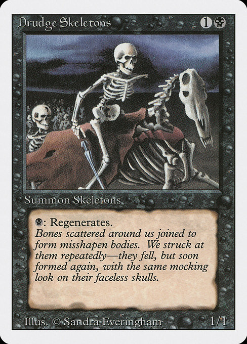 Drudge Skeletons - Revised Edition Common Card
