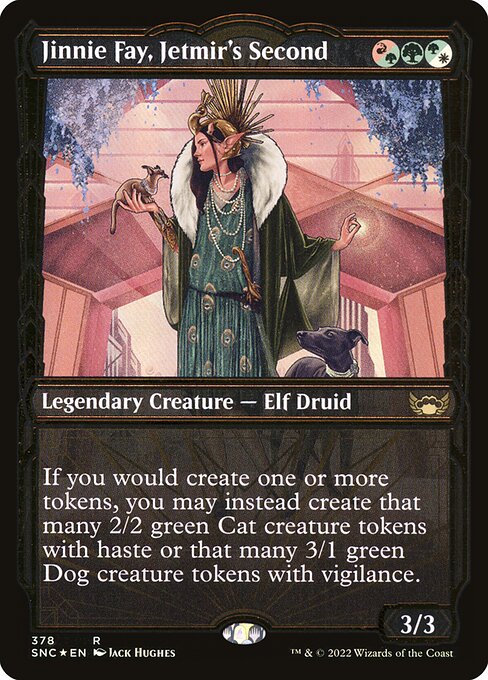 Jinnie Fay, Jetmir's Second - Streets of New Capenna Rare Card