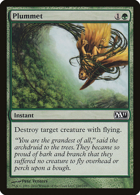 Plummet - Magic 2011 Common Card