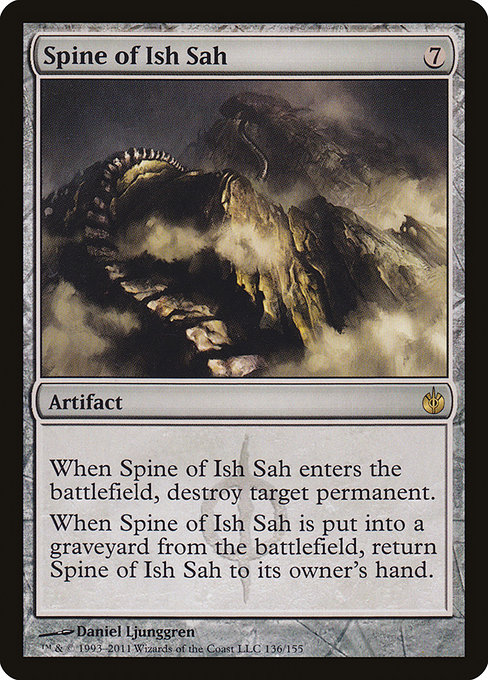 Spine of Ish Sah - Mirrodin Besieged Rare Card
