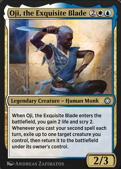 Oji, the Exquisite Blade - Alchemy Horizons: Baldur's Gate Uncommon Card