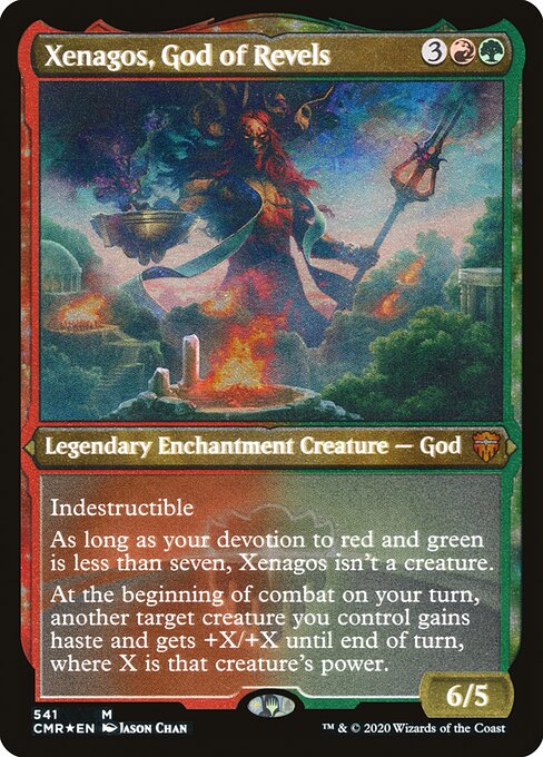 Xenagos, God of Revels - Commander Legends Mythic Card