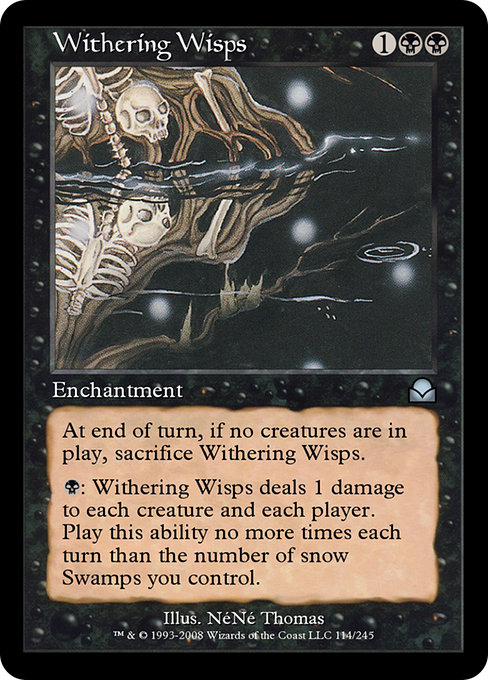Withering Wisps - Masters Edition II Uncommon Card