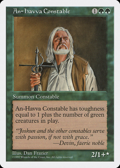 An-Havva Constable - Fifth Edition Rare Card