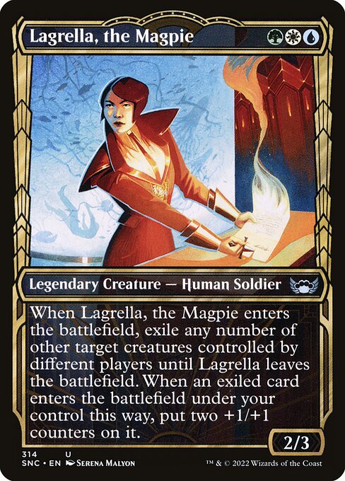 Lagrella, the Magpie - Streets of New Capenna Uncommon Card