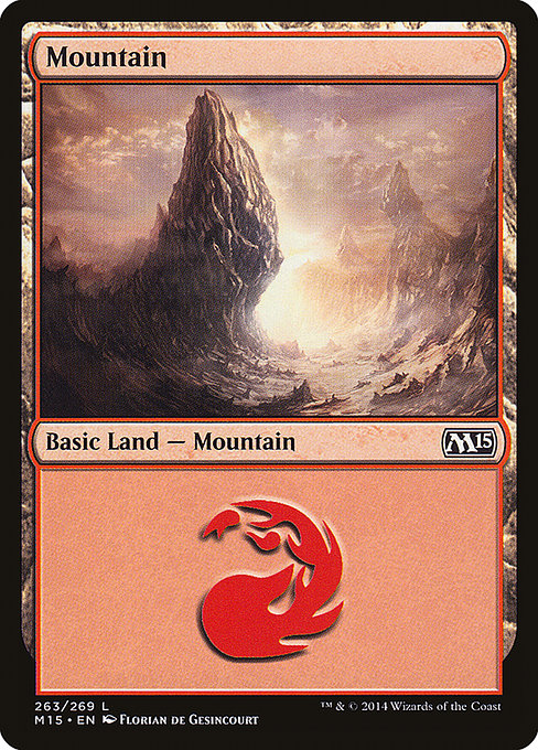 Mountain - Magic 2015 Common Card