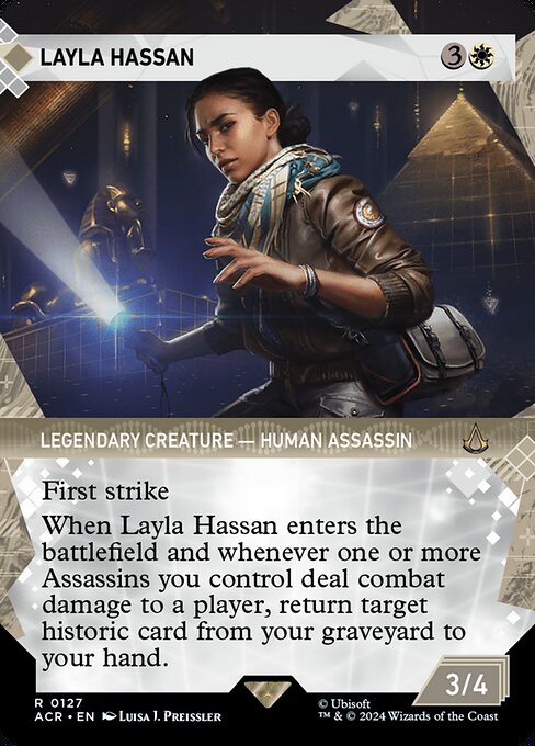 Layla Hassan - Assassin's Creed Rare Card