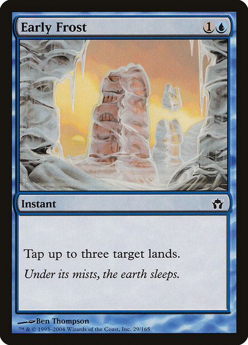 Early Frost - Fifth Dawn Common Card