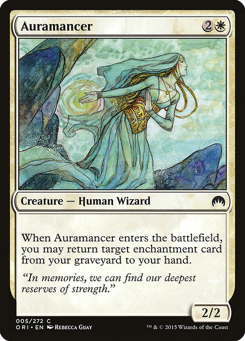 Auramancer - Magic Origins Common Card