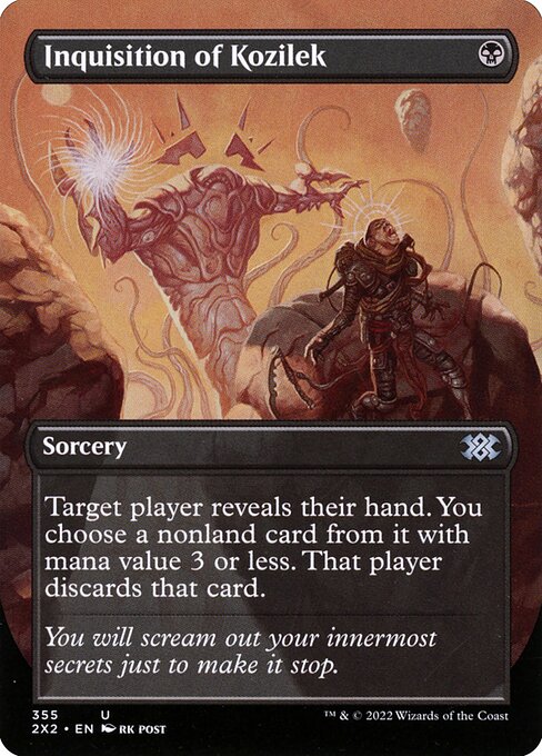Inquisition of Kozilek - Double Masters 2022 Uncommon Card