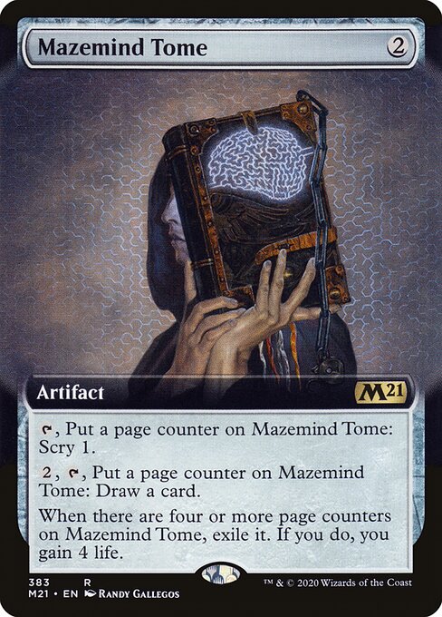 Mazemind Tome - Core Set 2021 Rare Card
