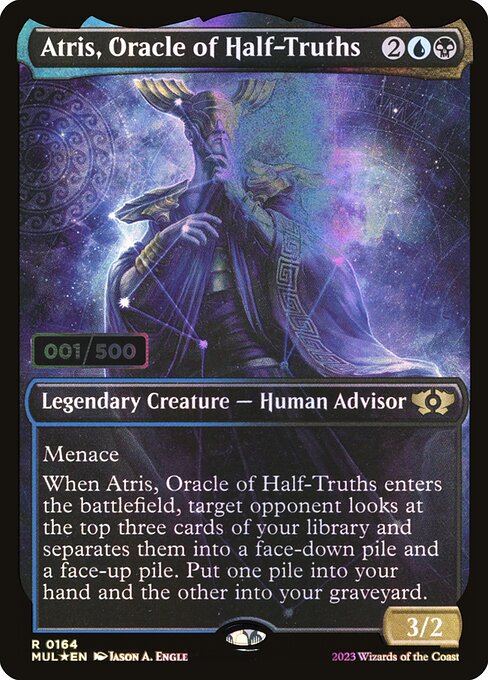Atris, Oracle of Half-Truths - Multiverse Legends Rare Card
