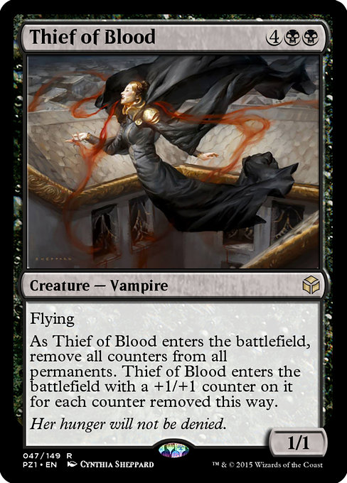 Thief of Blood - Legendary Cube Prize Pack Rare Card